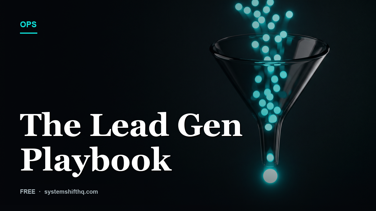 The Lead Gen Playbook
