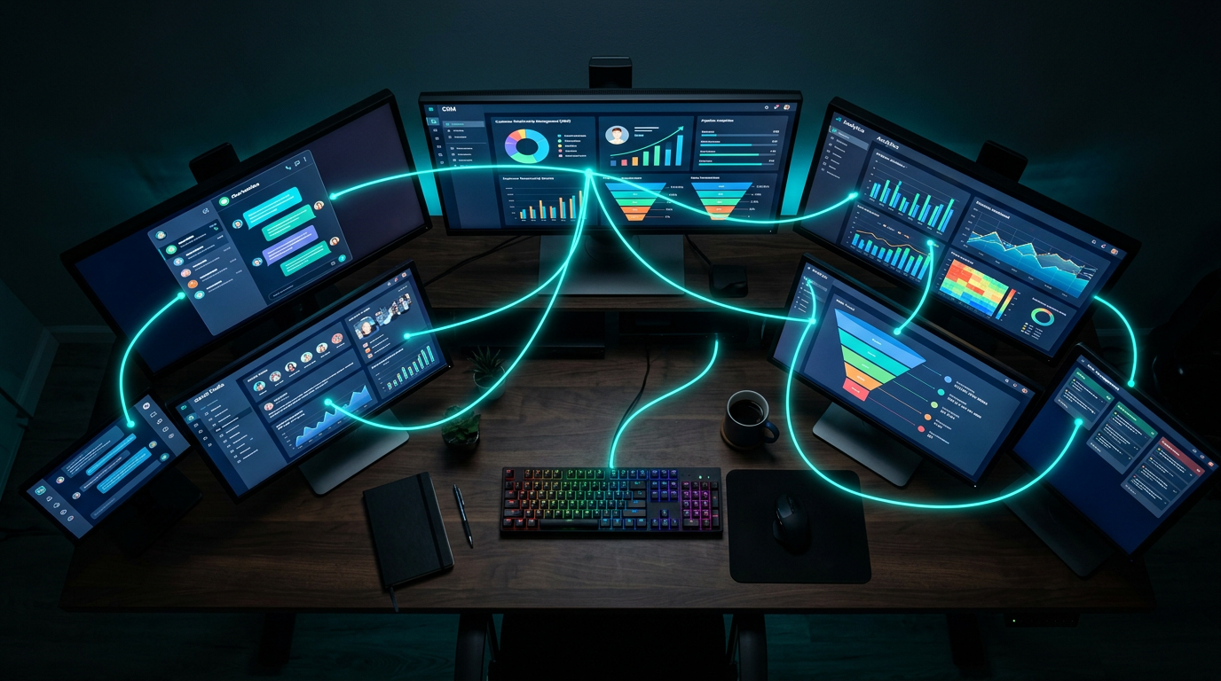 Connected business tools and automation